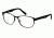 JOOP! 83152 Single Vision Prescription Eyeglasses - Black Frame and Clear Lens 83152-822SV
