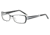 JOOP! 83168 Single Vision Prescription Eyeglasses - Black Frame and Clear Lens 83168-610SV