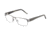 JOOP! 83174 Single Vision Prescription Eyeglasses - Grey Frame and Clear Lens 83174-650SV