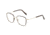 Joop! 83243 Bifocal Prescription Eyeglasses, Havana/Gold Frame, 83243-5100BI