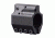 JP Enterprises .750 Adjustable Gas Block, Stainless Steel, Black, Black JPGS-5B