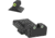 Kensight Bomar BMCS Deep Sight Notch Beveled Blade Adjustable Target 1911 Rear Night Sight Set, Black, 990-099