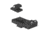Kensight LPA TRT Arctic White Dot Beveled Serrated Blade Adjustable Target 1911 Rear Sight, Black, 960-056
