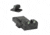 Kensight LPA TRT Flat Profile Serrated Beveled Blade Tritium Adjustable Rear Night Sight, Black, 960-255
