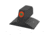 Kensight ProGlo Tritium Ramped Front Night Sight, 0.240in Tall, Orange, 880-724