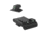 Kensight Rollo 1911 Contoured Low-Profile Adjustable Tritium Night Sight Set, Black, 970-098
