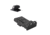 Kensight Ruger SR1911 Adjustable Contoured Base Arctic White Dot Sight Set, Black, 972-066