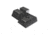 Kensight SLAM Dot Fixed Rear Sight, Designed for One-Handed Cocking/Cycling of Slide, fits Novak LoMount Sight Dovetail, Matte Black, Artic White Dots 860-662