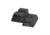 Kensight SLAM Dot Fixed Rear Sight, Designed for One-Handed Cocking/Cycling of Slide, fits Novak LoMount Sight Dovetail, Matte Black, Green Tritium Dots 860-668