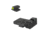 Kensight Springfield Rounded Blade Tritium Rear Sight, Green, 991-253