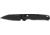 Kershaw Bel Air Folding Knife, 3.1 in, CPM Magnacut Black PVD Finish, Reverse Tanto Blade, Black Handle, 6105BLK