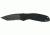 Kershaw Blur Knife, Black/Black, Serrated -Clam 112627