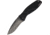 Kershaw Blur Linerlock A/O Blk Dam Folding Knife, 3.5 Damascus steel blade, Black anodized aluminum handle with black Trac-Tec, 1670BLKDAM