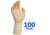 Kimberly Clark Kimtech G3 Hand-Specific Latex Gloves, 50 Lefts and 50 Rights per Bag, Powder-Free, Natural Color, 10, 100 Pack, HC1410/32933-742