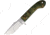 Komoran Fixed Blade Dyed Burlwood