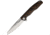 Komoran G10 Linerlock Folding Knife, Black and orange, Black and orange G10 handle, BF210631