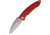 Kubey Leaf Linerlock Red KUB333F