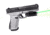 LaserMax Spartan Adjustable Fit LED Weapon Lights, AAA, Green, Black, SPS-C-G
