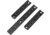 Leapers UTG G36 Picatinny Rail Set, 1 Long/2 Short Rails, Black, MNT-P503