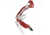 Leatherman Skeletool RX No Sheath Knife, Red, 832306