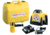 Leica Geosystems Rugby 100LR Construction Laser Package w/ Rod Eye Classic Sensor &amp; Rechargeable Battery 740566