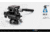 Leofoto LX-255CT/BV-1 Reversible Travel Tripod w/ Bino Fluid Head Kit, Black, LX-225CT+BV-1