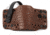 Limbsaver Cross-Tech Clip-On Leather Holster, w/Strap, Dark Brown, 12524