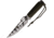 Linton Cutlery Cord Wrapped Camo Knife w/o Sheath, 12.75in Overall, 7in Camo Clip Point Blade, OD Green Cord Wrapped Handle, No Sheath, L93048NS NO SHEATH