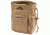 Loaded Gear CX-700 Drawstring Dump Pouch, Compatible w/ Molle System, Dark Earth, 5.5 x 3 x 7.5 in BI12626
