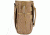 Loaded Gear CX-700 Drawstring Dump Pouch, Compatible w/ Molle System, Dark Earth, 5.5 x 3 x 7.5 in BI12626