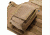 Loaded Gear CX-800 Accessory Pouch, Dual Zipper Design, Compatible w/ Molle System, Dark Earth BI12632