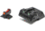 LPA Adjustable Luminova Fiber Optic Sight Set, Sig Sauer 1911, Cal .22, Black, SPL17SS