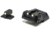 LPA Adjustable Luminova Sight Set, Rock Island 1911, Black, SPL18RL