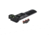 LPA TXT Fully Adjustable Fiber Optic Target Blade w/Plunger Style FrontSight Set For S&amp;W Revolver, Black, TXT02F2