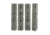 LWRC IC/REPR/SIX8 Picatinny Rail Panels, Pack of 3, Black, LW200-0103A01