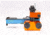 Lyman AccuSight Pistol Sight Installation Tool, Orange/Black, 7031287