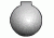 Lyman .610in Diameter Round Ball Mould, 58 Cal, 2645610