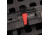 Magpul MAG1442-BLK DAKA Gear Straps Black/Red 12 Long 4 Pack