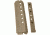 FAB Defense Standard Picatinny Rail for AR-15/M4/M16 Handguards, Desert Tan, UPR164-FDE