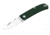 Manly Wasp CPM-S90V Folding Knife, Military Green, Small, 01ML039