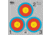 Maple Leaf Press Maple Leaf NFAA Indoor Vegas 3-Spot Target, 25 pk, 1006504