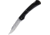 Marbles Lockback Black Folding Knife, 3.75 bead blast finish stainless clip point blade, Black checkered synthetic handle, BF210639 MR564 BLACK