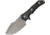 Marfione Custom Knives Apex Fixed Blade Apocalyptic Fixed Blade Knife, 3.625in, Clip Point, Black, Carbon Fiber Handle MFCAPEX