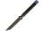 Marfione Custom Knives Custon ADO Tanto DLC Fixed Blade Knife, 4in, Standard Edge, Tanto, Black, Handle MFC315MCK