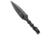 Marfione Custom Knives Marfione Custom M.D.T. Dispatch Tool Fixed Blade Knife DLC Double Vapor Blast, Black, CPM 3V, adult, BHQ-75754