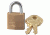 Master Lock Pin Tumbler Solid Brass Locks Keyed Differently 120-D