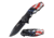 Master USA Spring Assisted Folding Knive, 3.25in Blade, Injection Moded, 3CR13 Steel Blade Knive, US Flag, MU-A104AF