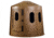 Maverick Blinds 6-Shooter Hunting Blinds - Clear, Brown, 221