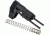 Maxim Defense Industries CQB Pistol PDW Brace for AR15, H1 Spring, Black, 8523976164