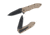 Maxpedition Ferox Folding Knife, Plain Edge, Khaki Handle, FEROXPK